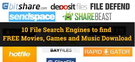 siterips|10 Search Engines To Find Files On Major File Hosting (Hotfile...